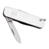 Sterling Silver Pocketknife with Engraved Greek Letters Sterling Silver Pocketknife with Engraved Greek Letters