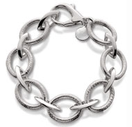 Sterling Silver Coil Bracelet with Tag Sterling Silver Coil Bracelet with Tag