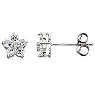 Star CZ Earrings