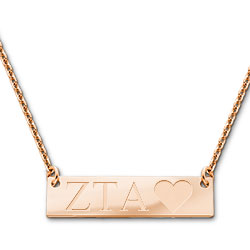 Lock Necklace Zeta Tau Alpha – San Jose Jewelers