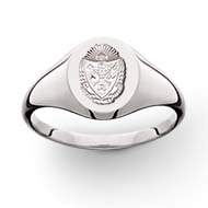 Signet Ring with crest mounting Signet Ring with crest mounting