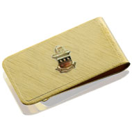 Money Clip with Crest Money Clip with Crest