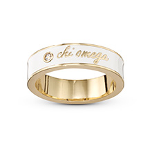 Chi omega crest ring hotsell