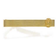Tiebar with crest Tiebar with crest