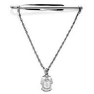 Tiebar w/Chain w/Crest Tiebar w/Chain w/Crest
