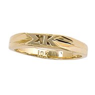 Mini Monogram Ring