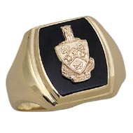 HJGreek | Phi Gamma Delta | Rings | Classic Ring with crest